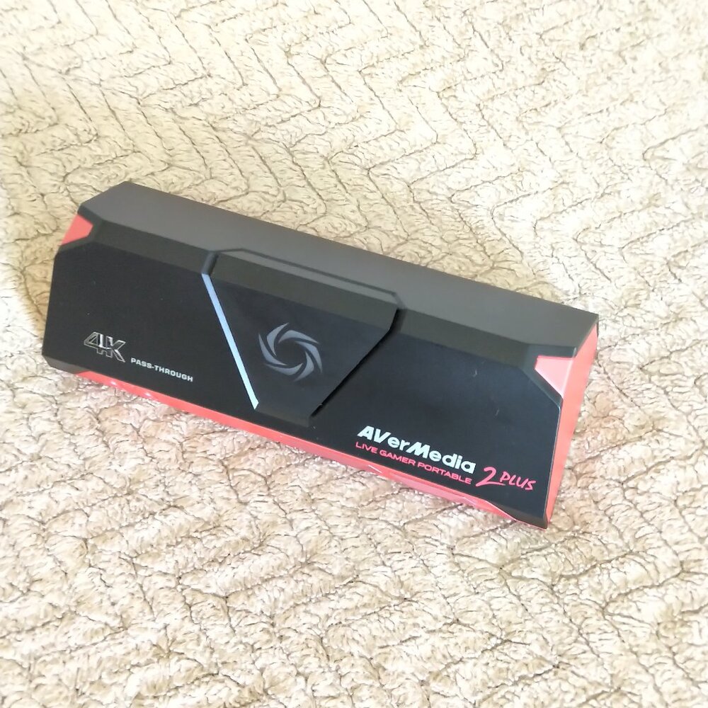 AVerMedia 2 Plus Live Gamer Portable 4K Pass-Through Streaming Capture Box